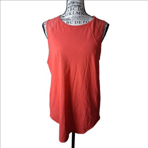 Lululemon Women's Sleeveless Top Large Coral
